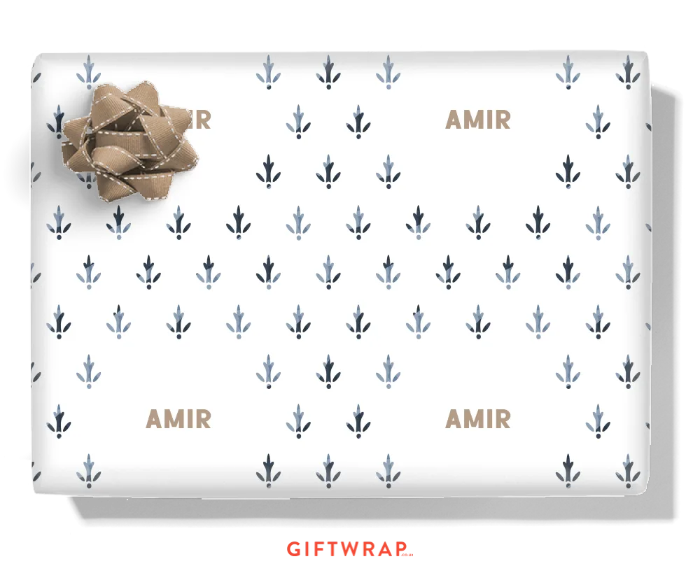 Ramadan Pattern Personalised Wrapping Paper