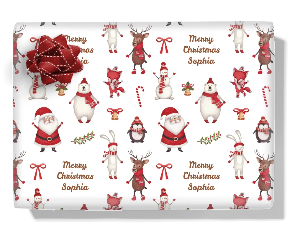 Santa & Winter Animals