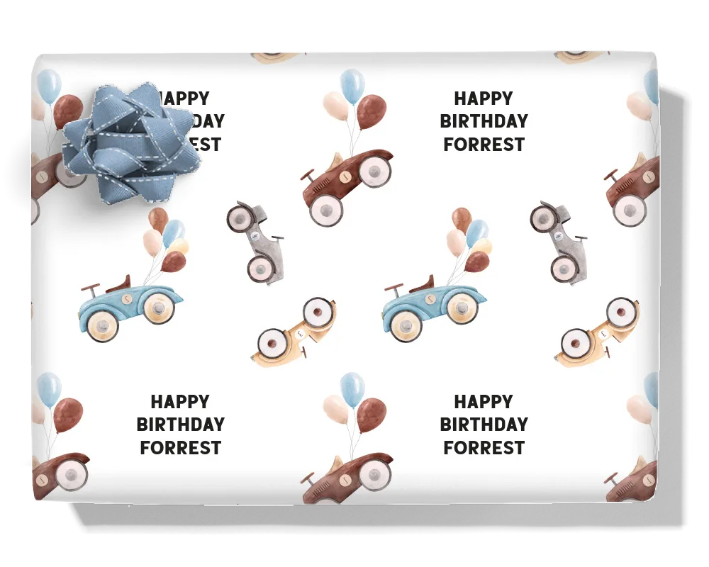 Retro Birthday Cars