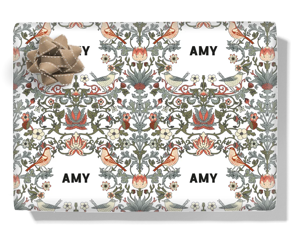 Vintage Flowers & Birds