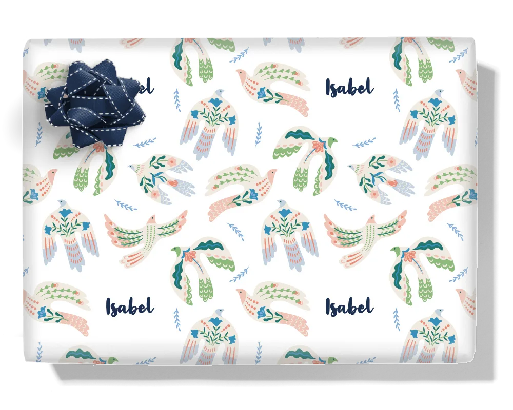 Floral Doves