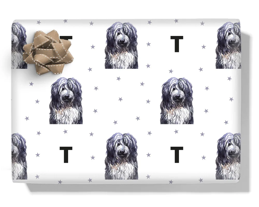 Schapendoes Personalised Wrapping Paper