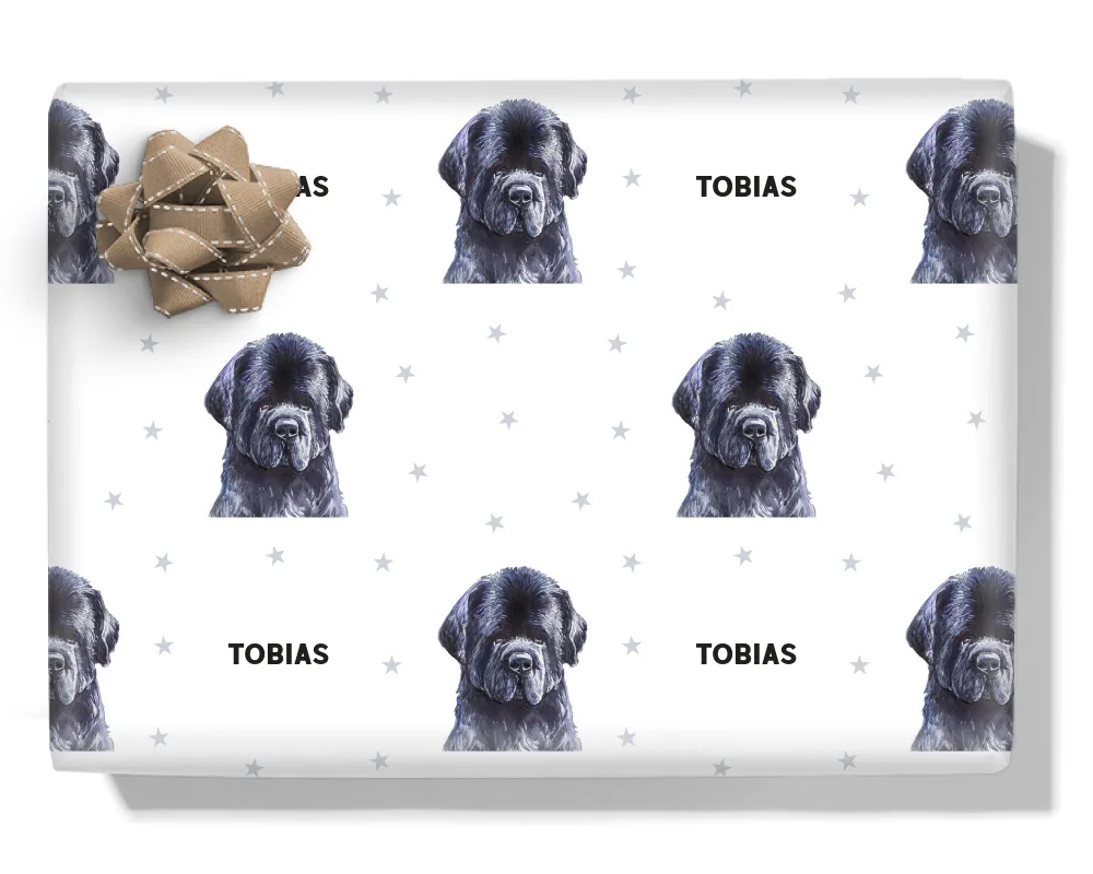 Newfoundland Personalised Wrapping Paper