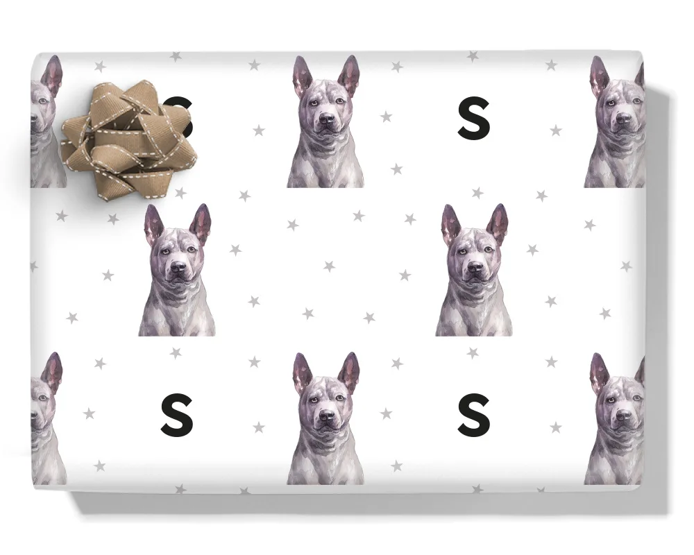 Thai Ridgeback Personalised Wrapping Paper